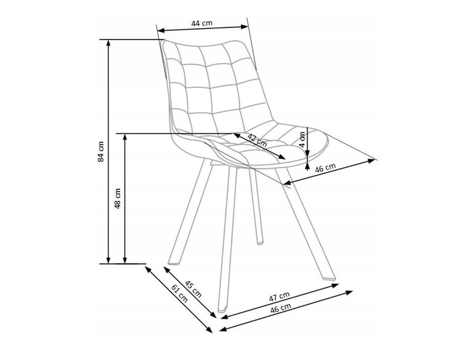 Krēsls Houston 739 (Bordo)