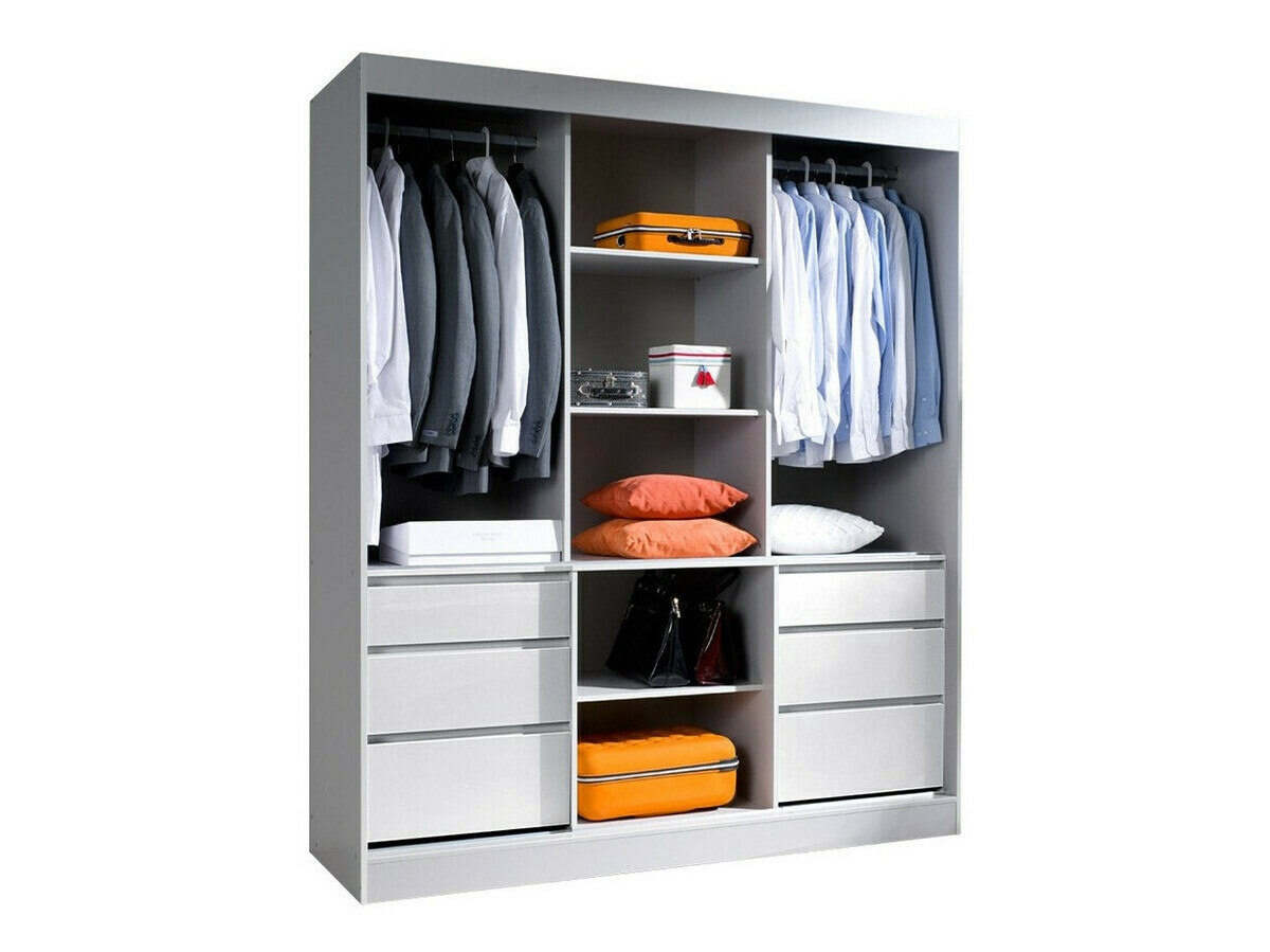 Skapis Toledo 120 (Lefkas ozols + Melns)