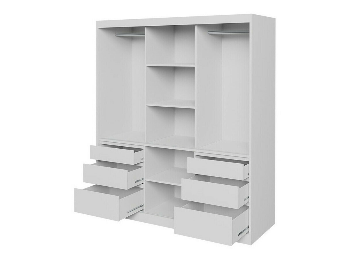 Skapis Toledo 120 (Lefkas ozols + Melns)