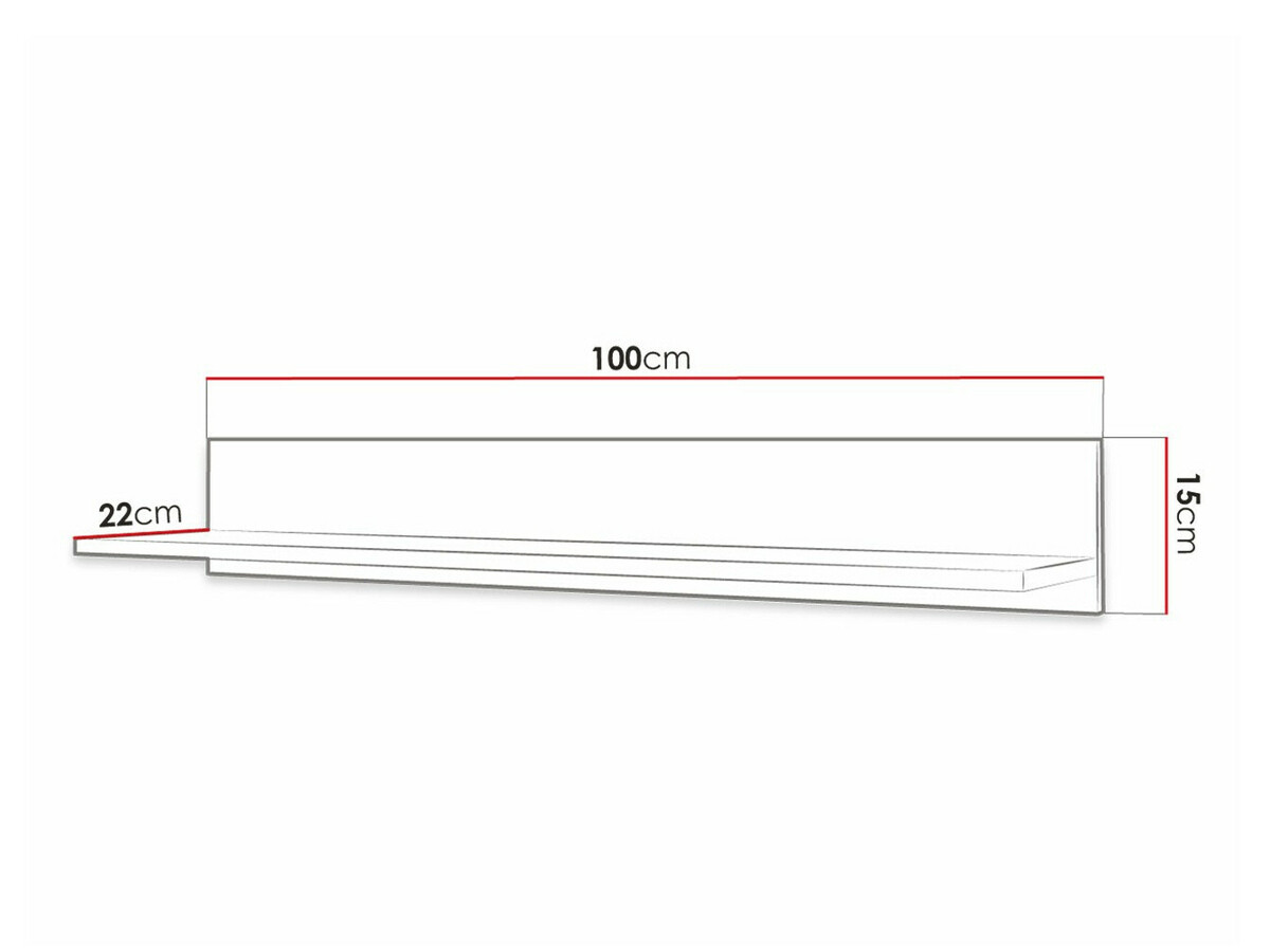 Piekarams plaukts Elblaru 129 (Balts)
