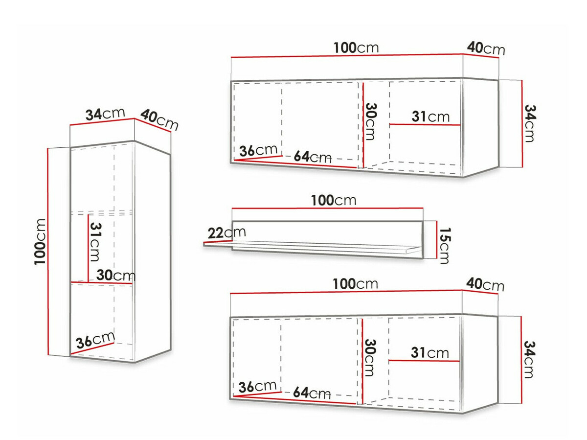 Набор для гостиной Elblaru 109 (Белый)