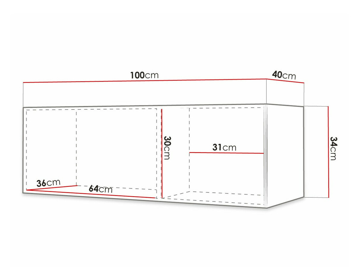 TV galds Elblaru 105 (Balts)