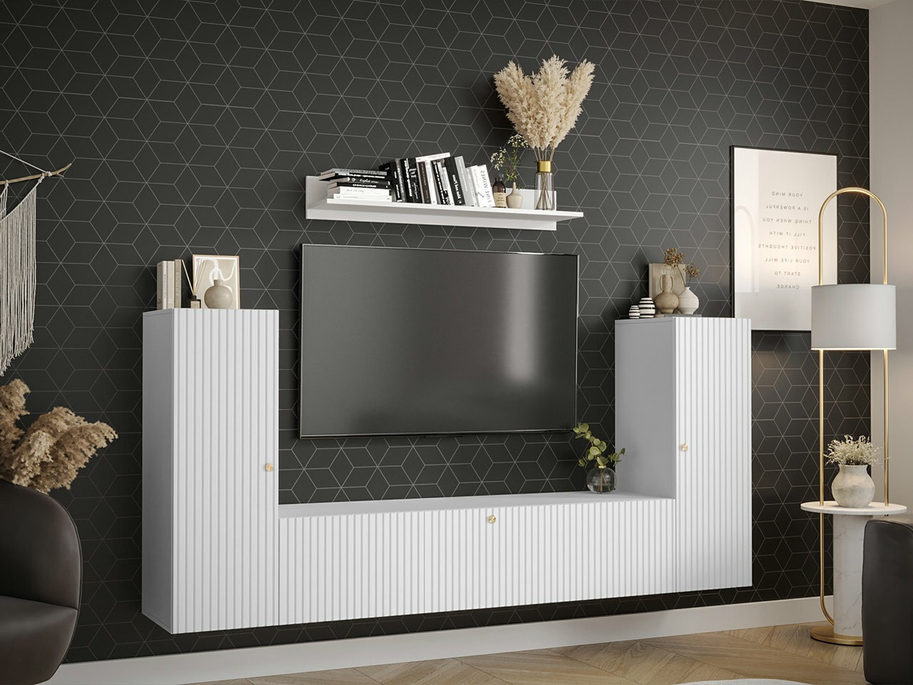 Набор для гостиной Elblaru 113 (Белый)