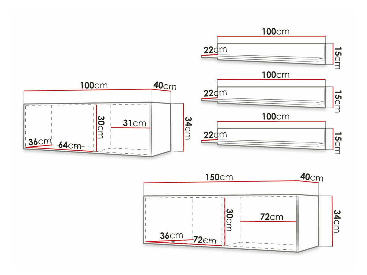 Набор для гостиной Elblaru 114 (Белый)