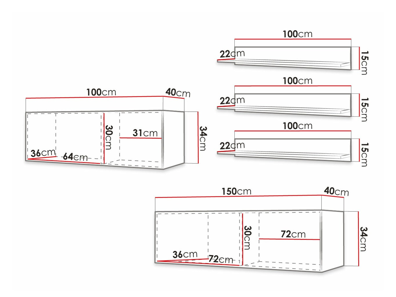 Viesistabas komplekts Elblaru 114 (Melns)