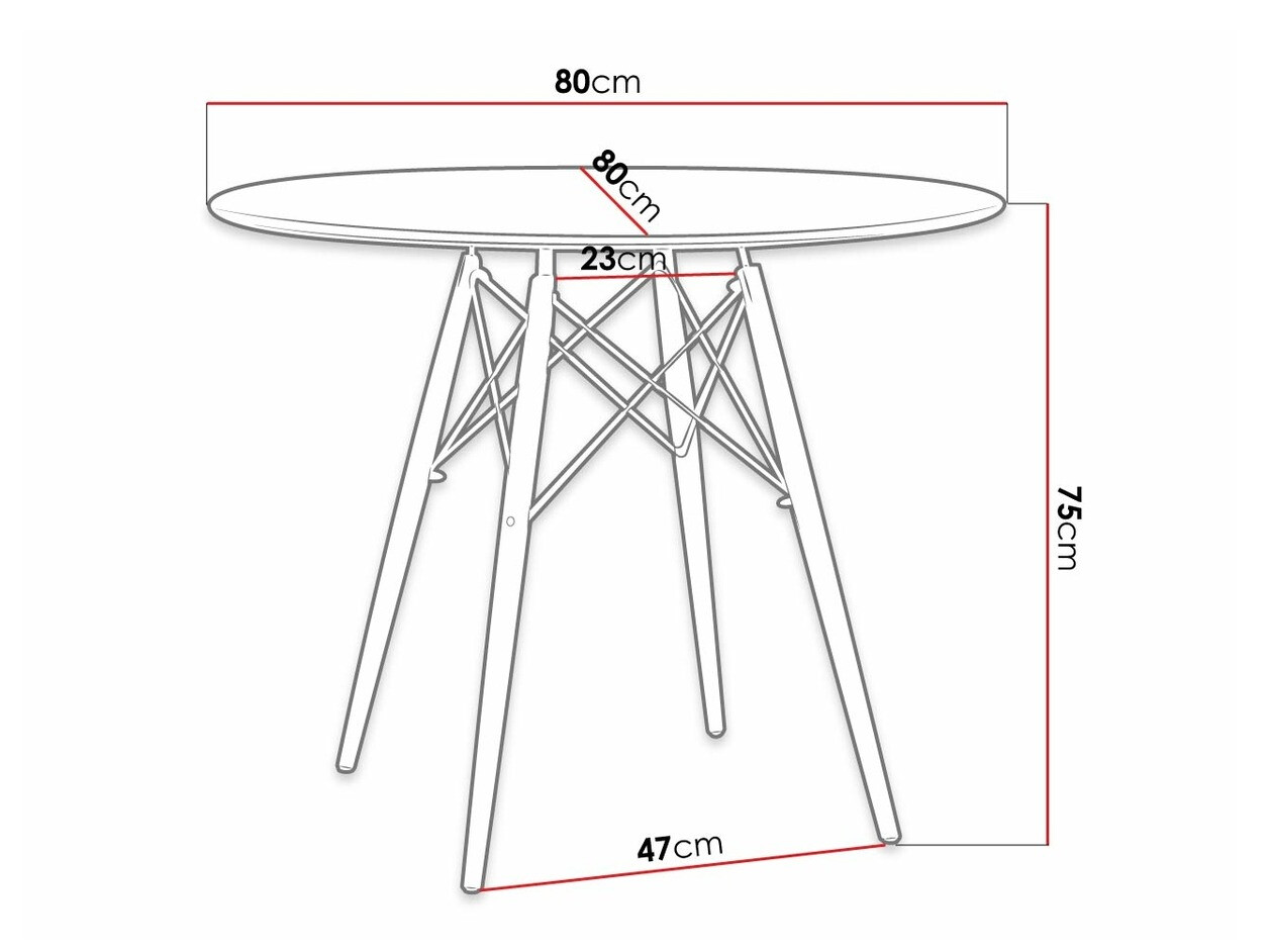 Galds Comfivo 328 (Melns + Gaišs koks)
