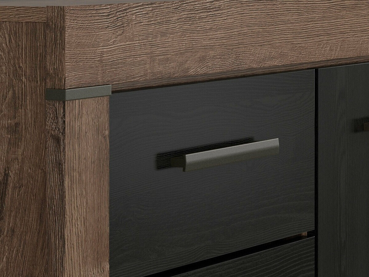 Kомод Dunfelu 106 (Монастырский дуб + черный дуб)