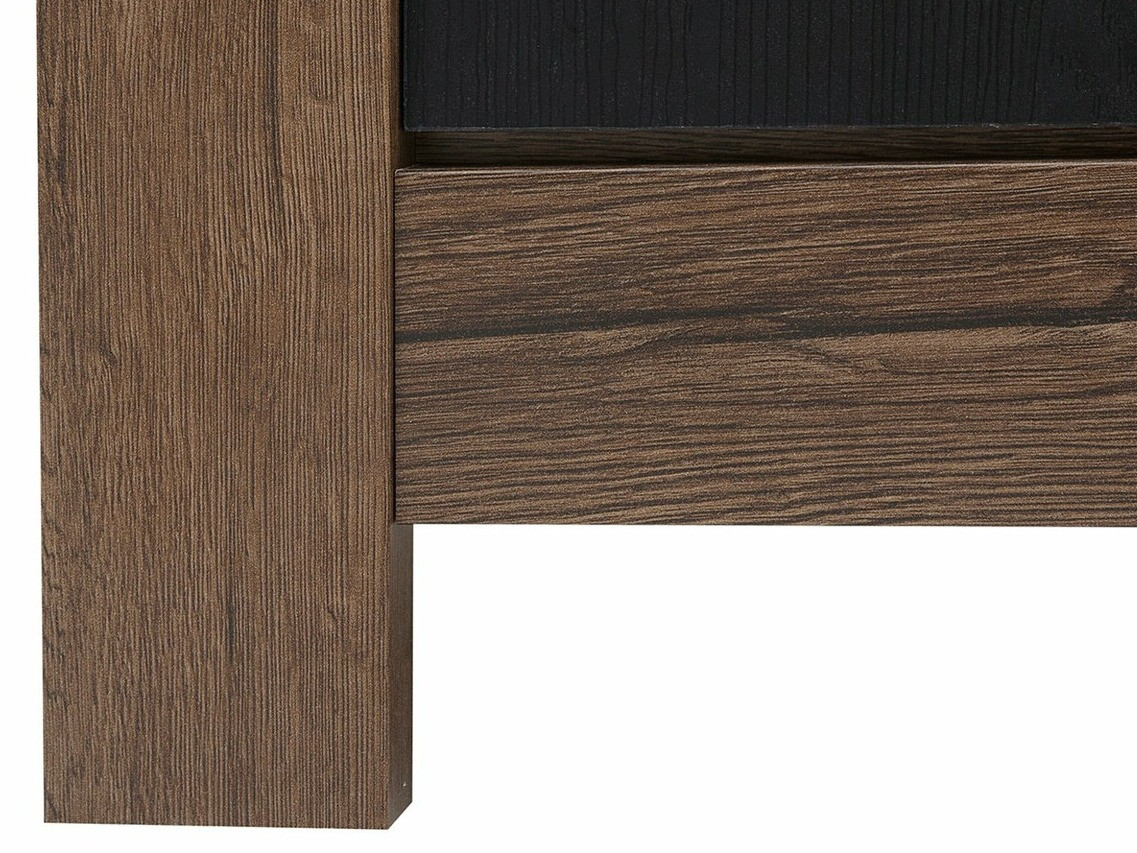 TV galds Dunfelu 104 (Monastery ozols + Melnais ozols)