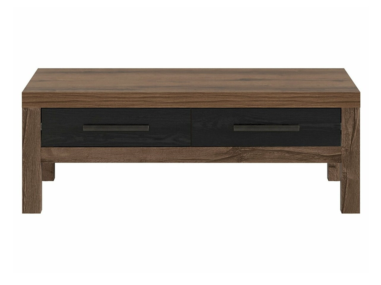 Žurnālu galdiņš Dunfelu 107 (Monastery ozols + Melnais ozols)