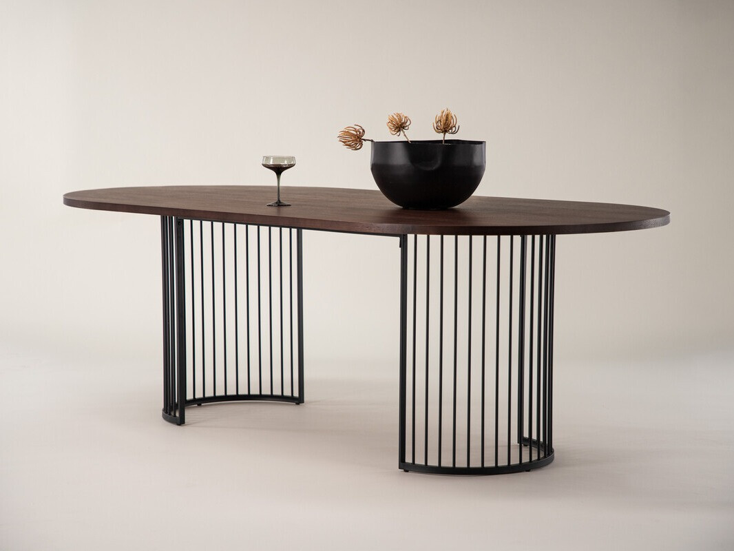 Cтол Dallas 3276 (Орех + Чёрный)