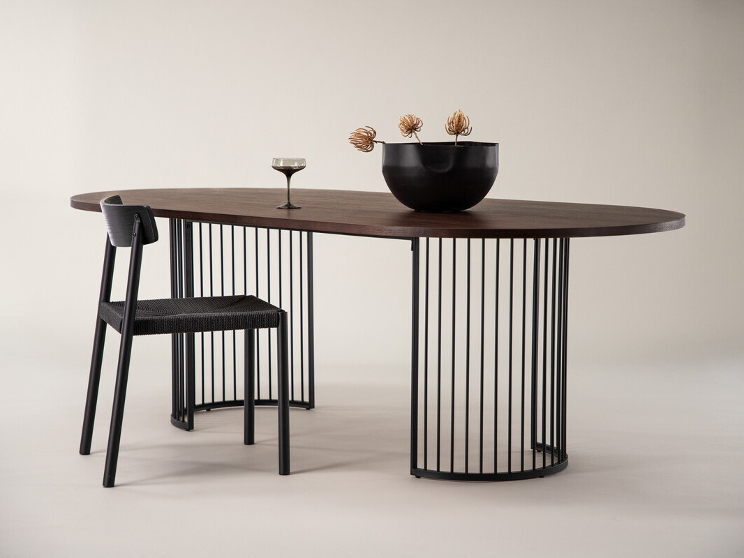 Cтол Dallas 3276 (Орех + Чёрный)