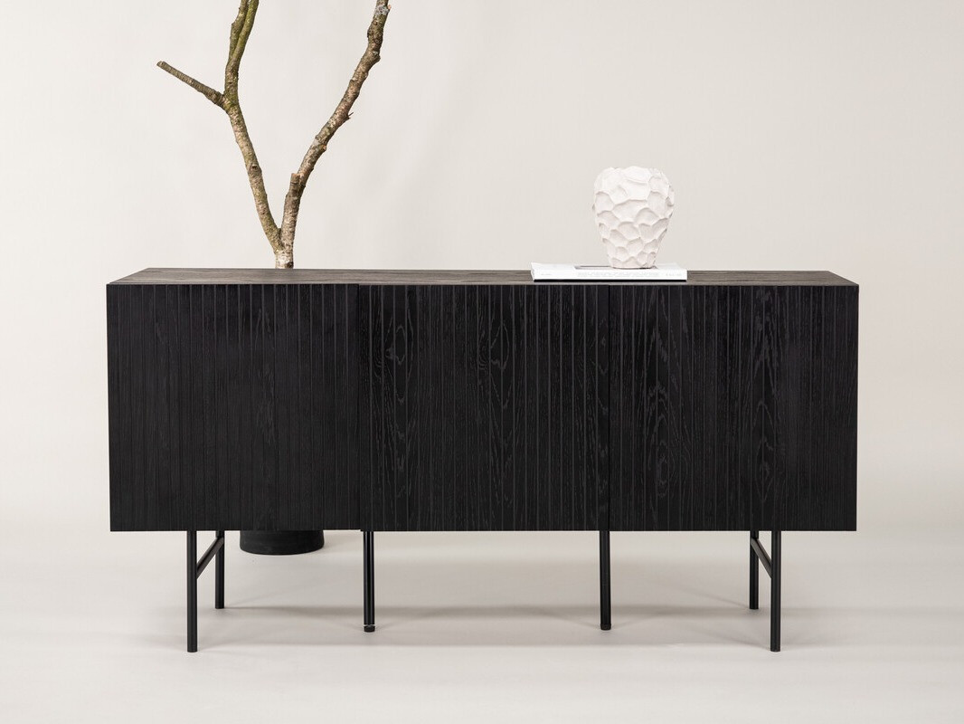 Skapis Dallas 3280 (Melns)