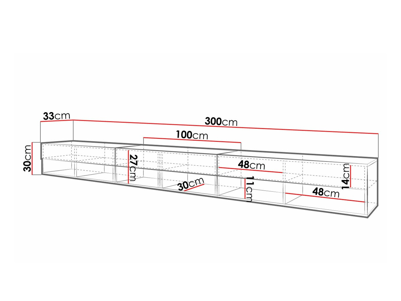 TV galds Sarasota 144 (Votan ozols)