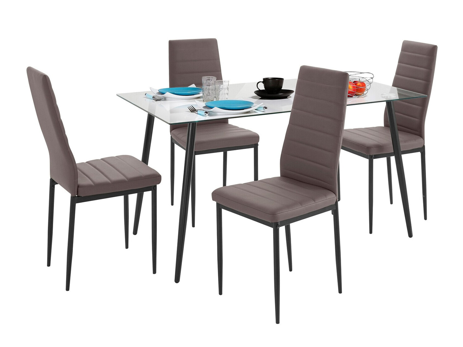 Ēdamistabas komplekts Denton 1081 (Kapučīno)