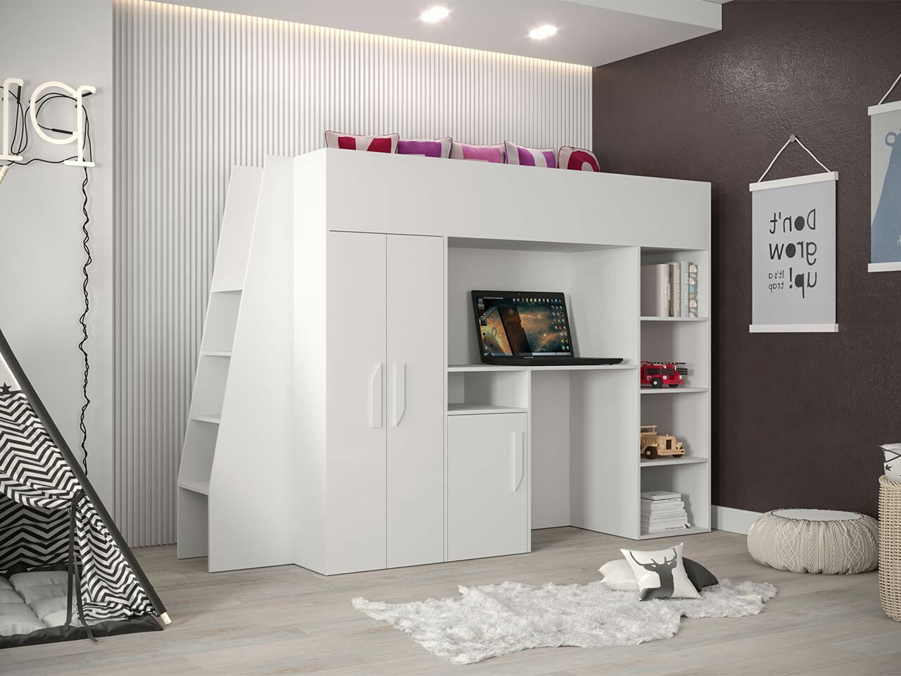 Augsta gulta Hartford 355 (Balts + Glancēts balts)