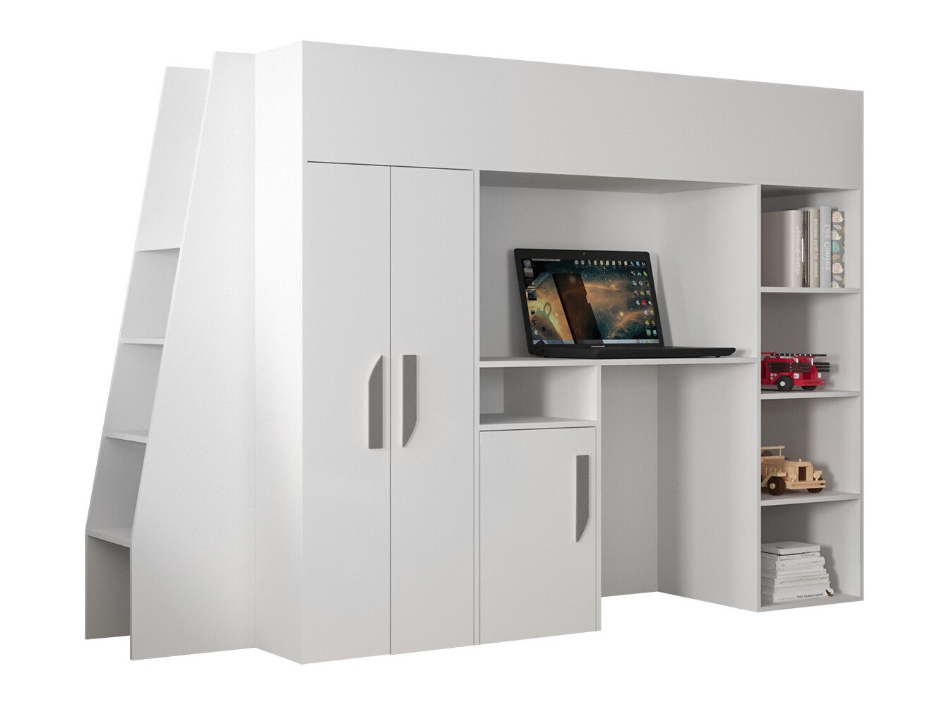 Augsta gulta Hartford 355 (Balts + Glancēts balts + Pelēks)