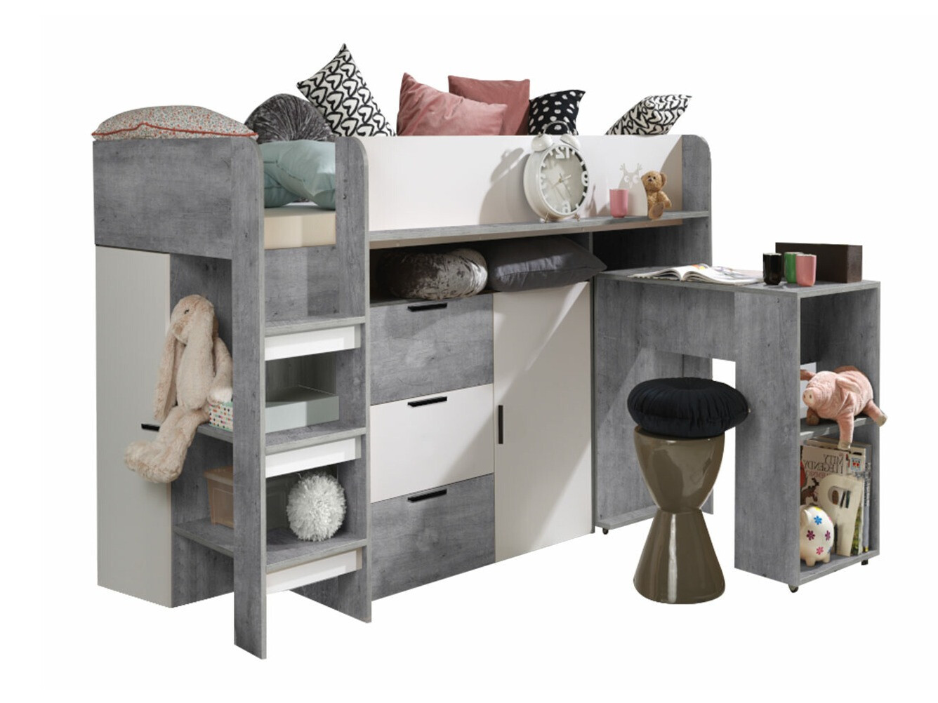 Augsta gulta Hartford 363 (Betons + Balts)