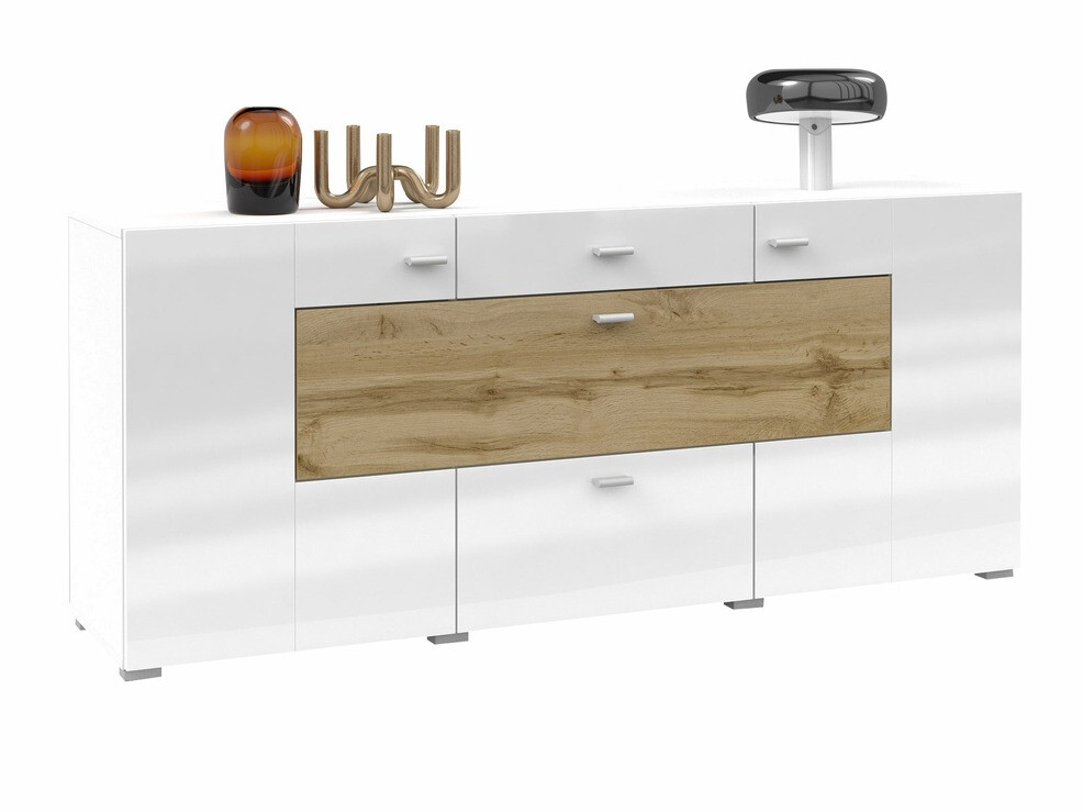 Kumode Mondalo 104 (Votan ozols + Glancēts balts)