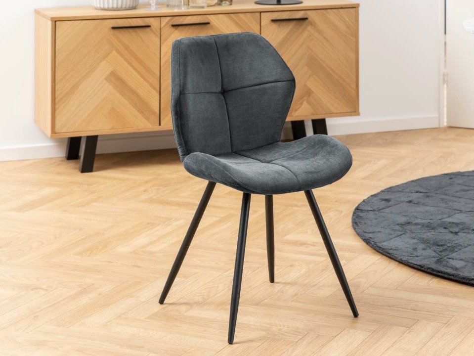 Стул Norsica 637 (Чёрный + Антрацит)