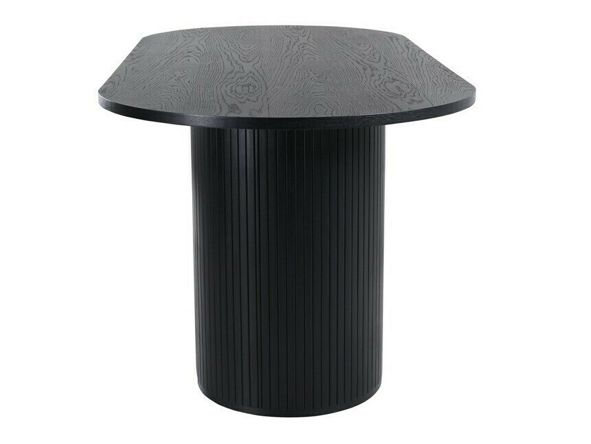 Ēdamistabas komplekts Dallas 3314 (Melns + Gaiši brūns)