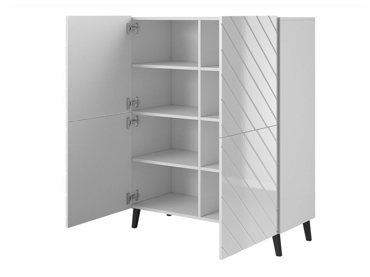 Шкафчик Charlotte 179 (Графит + Глянцевый графит)