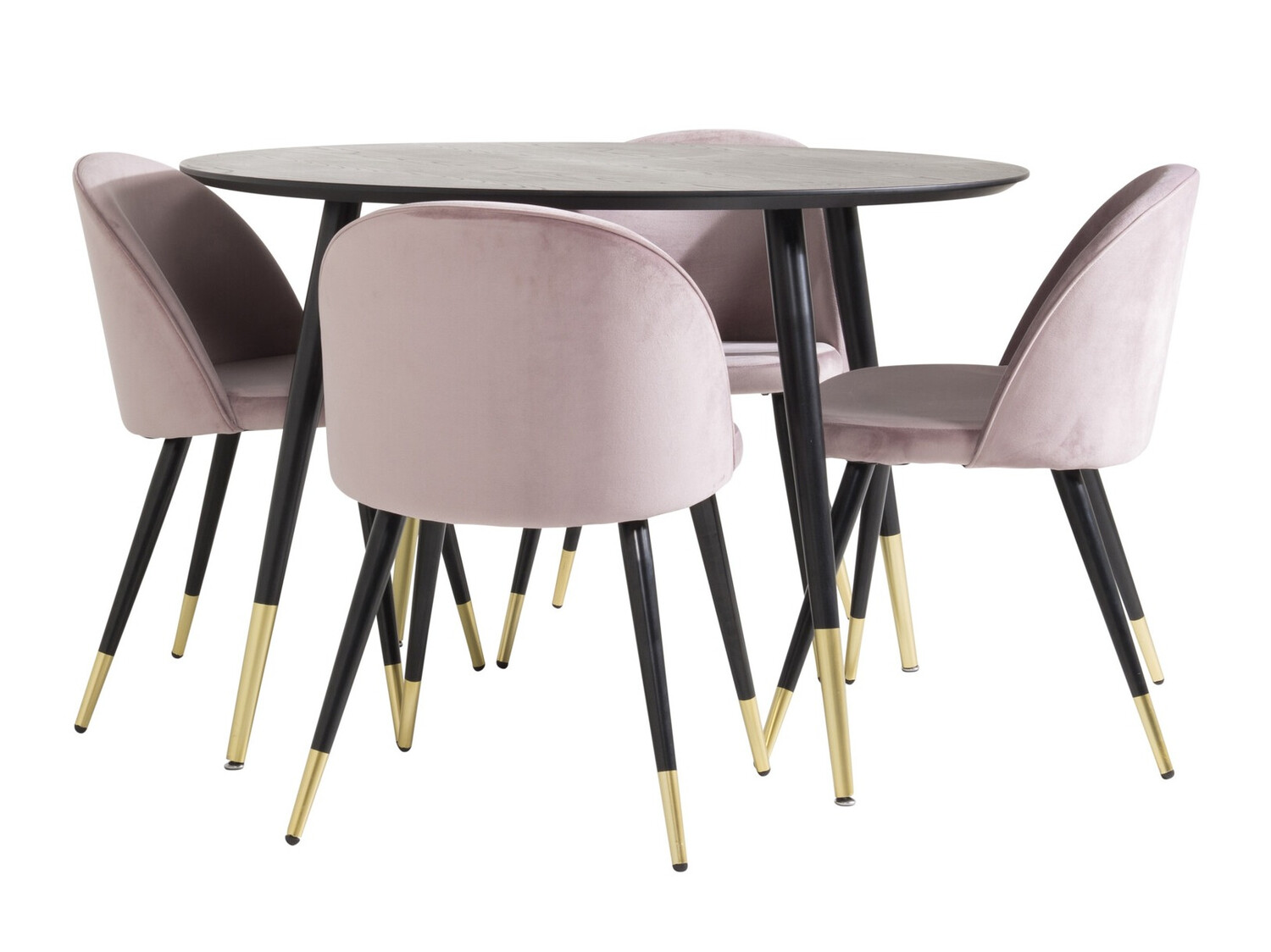 Ēdamistabas komplekts Dallas 3331 (Tumši rozā)