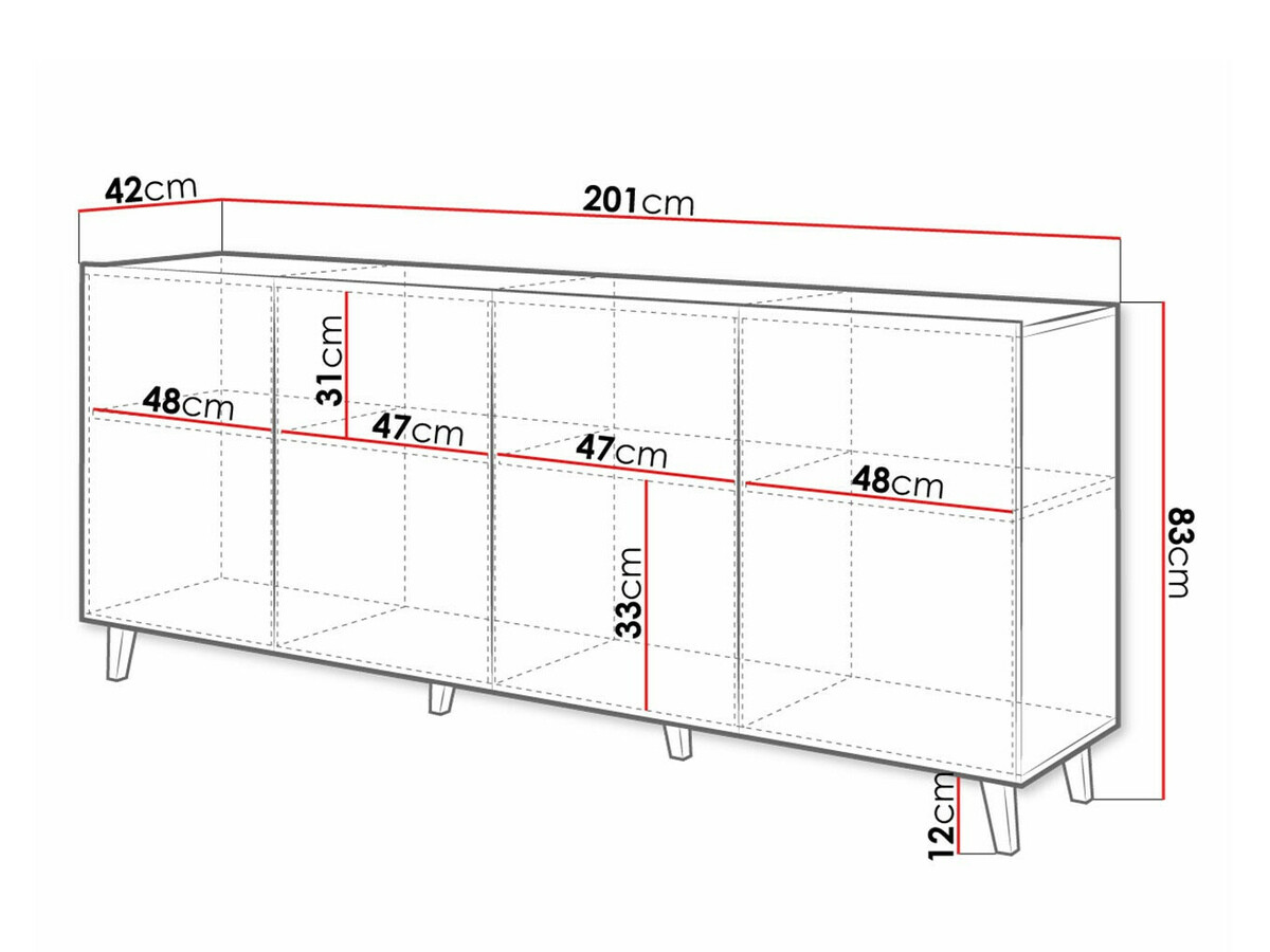 Шкафчик Charlotte 180 (Чёрный)