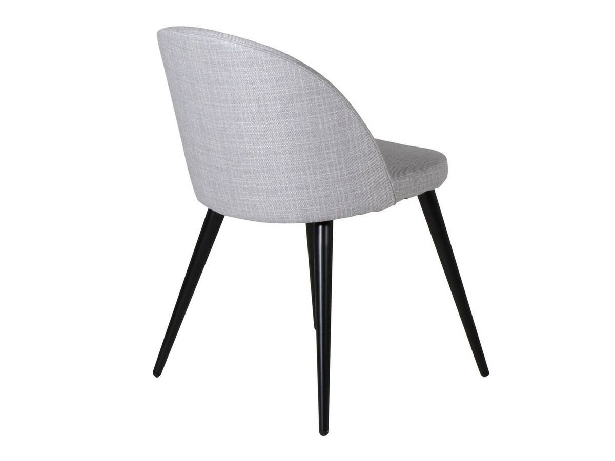 Ēdamistabas komplekts Dallas 1191 (Gaiši pelēks + Melns)