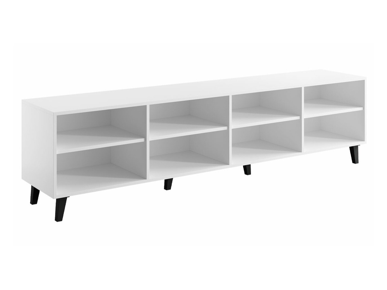 TV galds Charlotte 184 (Melns + Craft ozols)