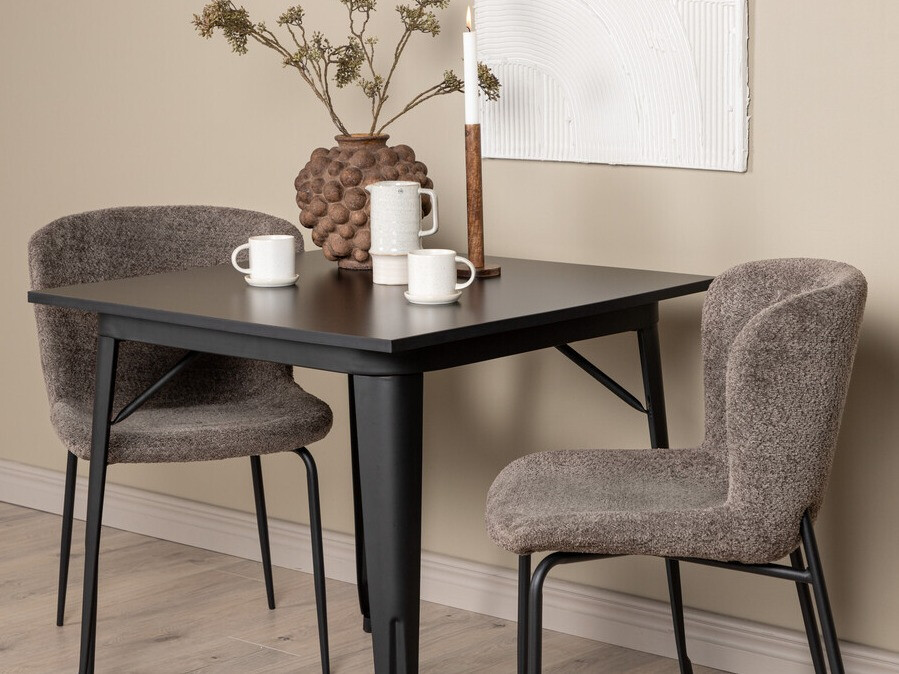 Ēdamistabas komplekts Dallas 3362 (Brūns + Melns)