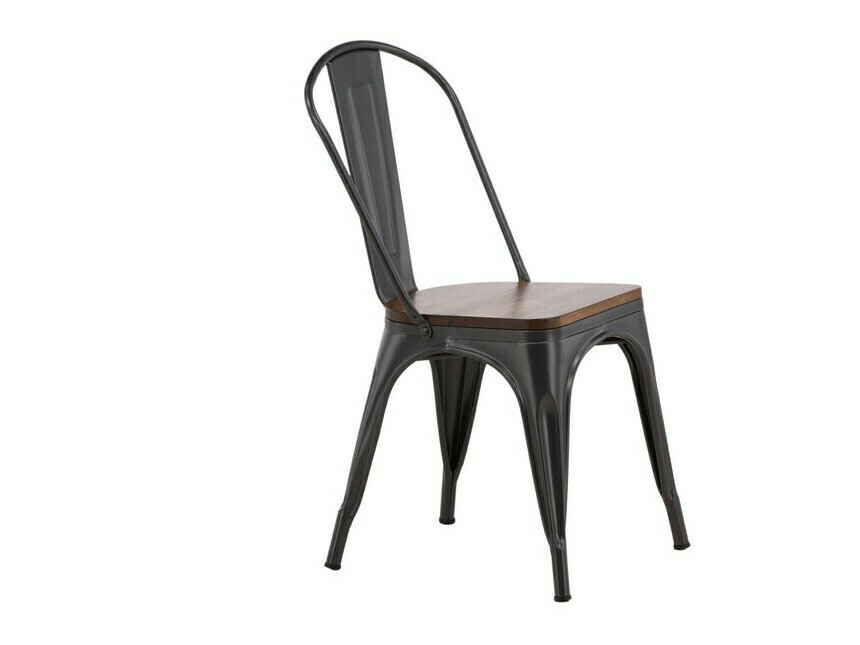 Ēdamistabas komplekts Dallas 3366 (Rieksts + Tumši pelēks)