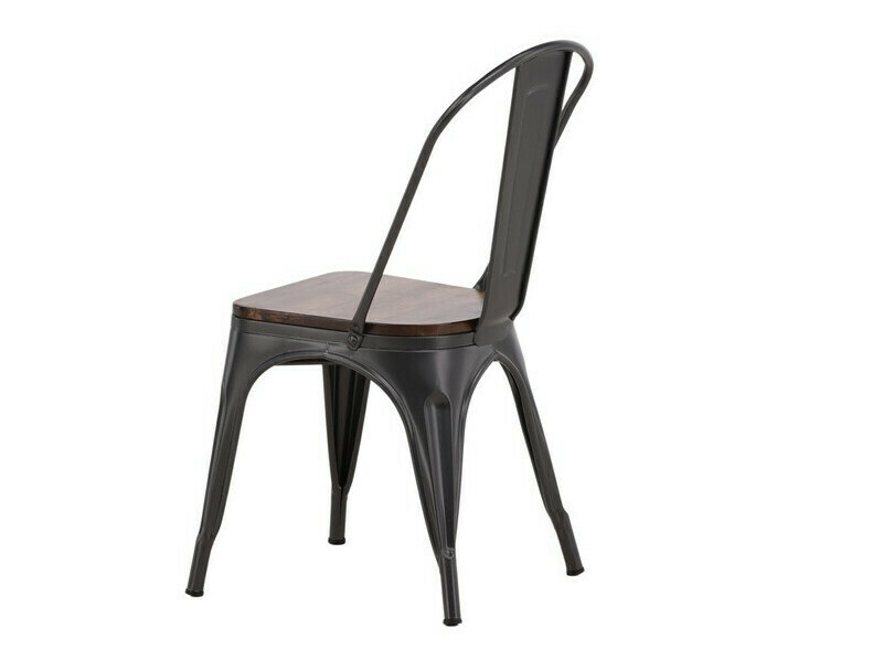 Ēdamistabas komplekts Dallas 3366 (Rieksts + Tumši pelēks)