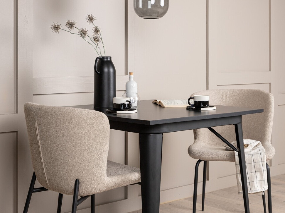 Обеденный гарнитур Dallas 3362 (Бежевый + Чёрный)