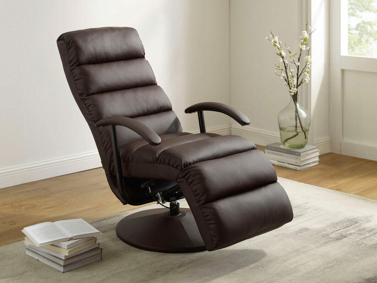 Кресло реглайнер Denton 588 (Темно-коричневый)