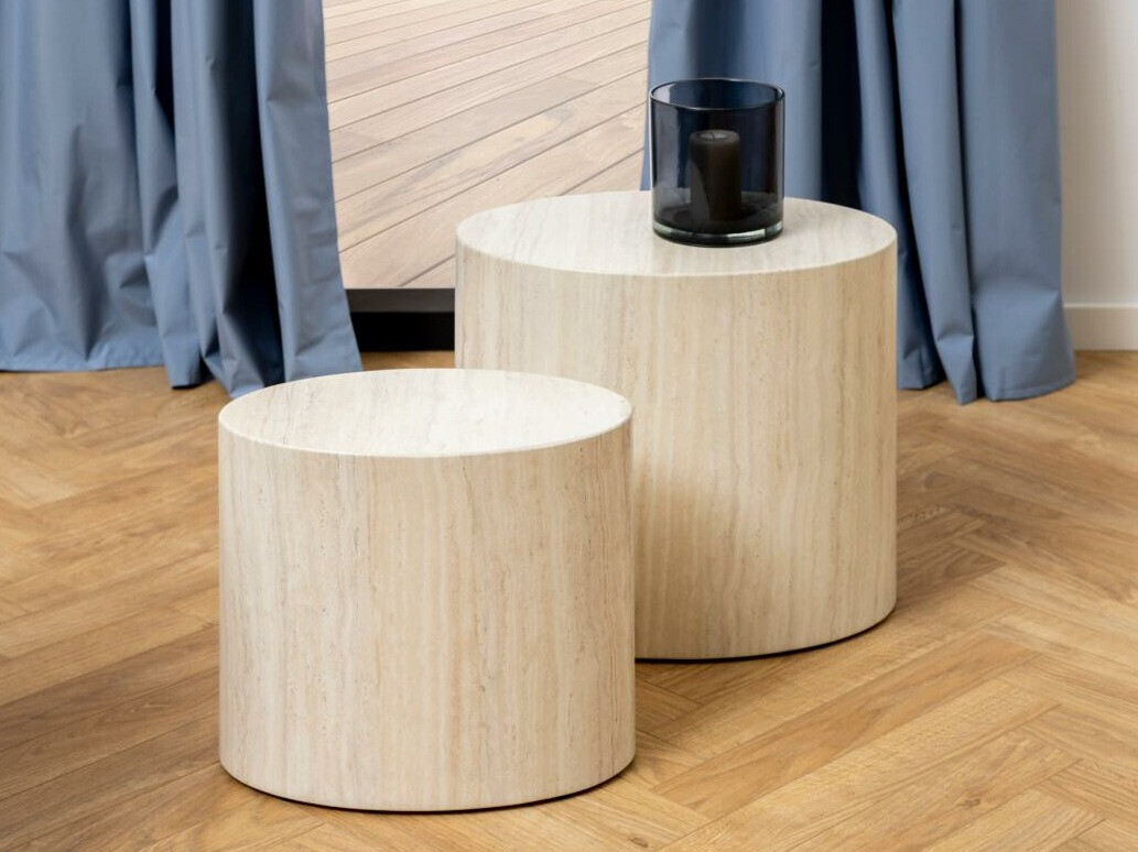 Kafijas galdiņu komplekts Norsica 587 (Bēšs)