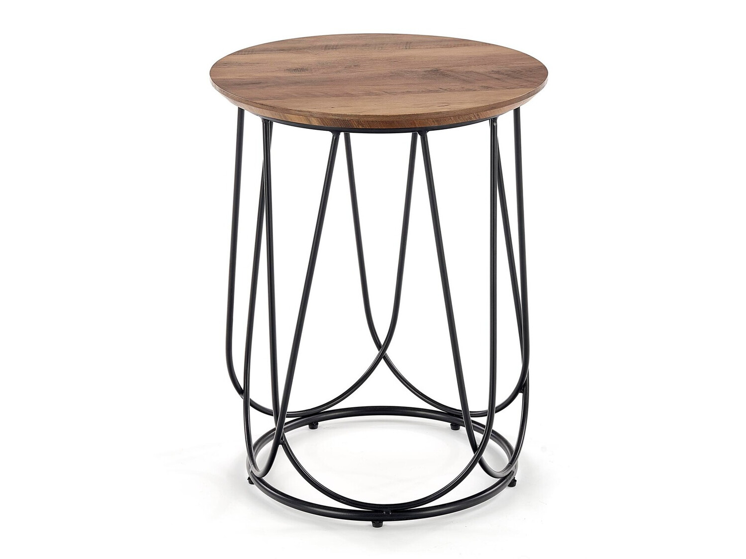 Kafijas galdiņš Houston 1054 (Rieksts + Melns)