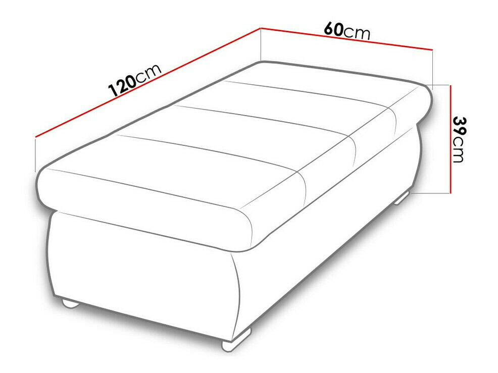 Mīkstais sols Comfivo 143 (Magic Velvet 2216)