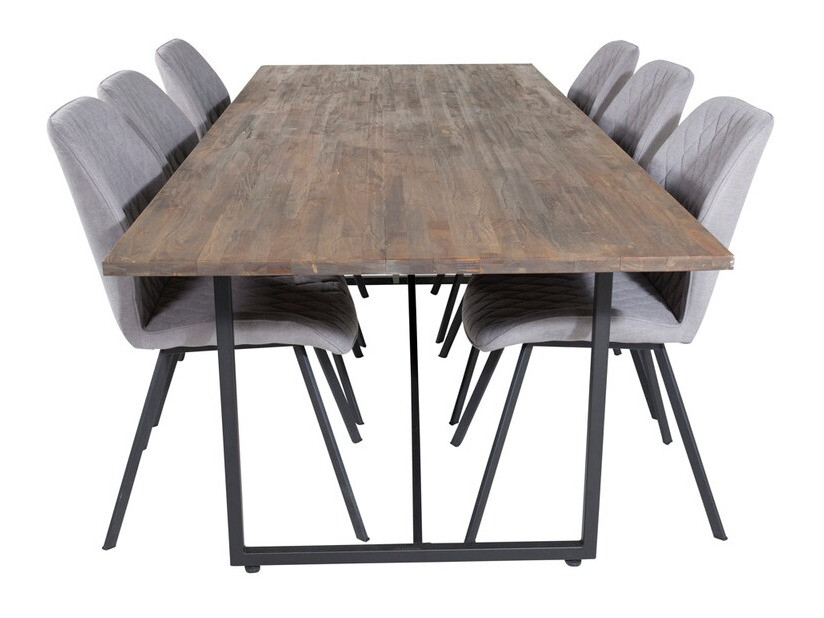 Обеденный гарнитур Dallas 3453 (Серый)