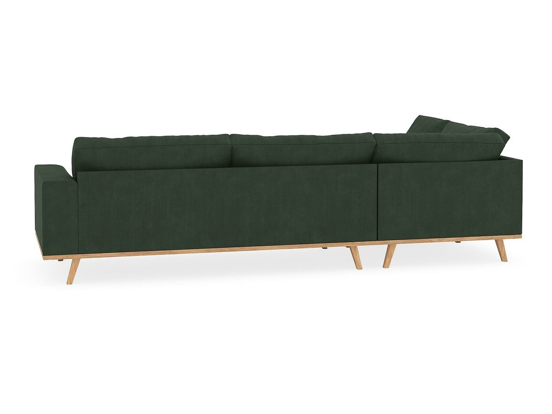 Stūra dīvāns Floromo 107 (Fjord 79)