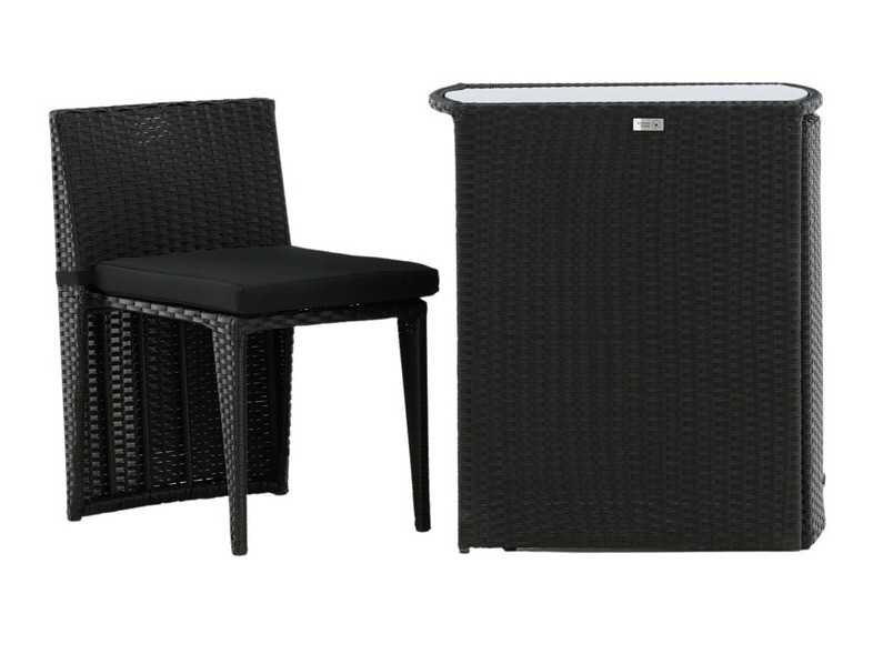 Balkona komplekts Dallas 3458 (Melns)