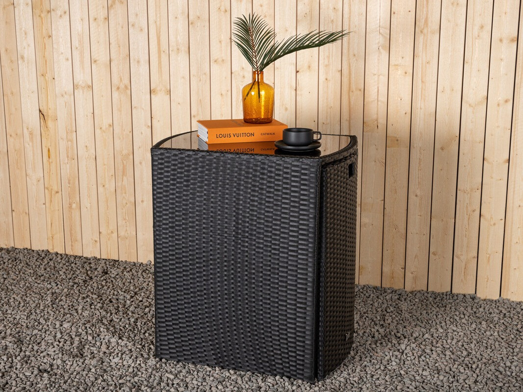 Balkona komplekts Dallas 3458 (Melns)