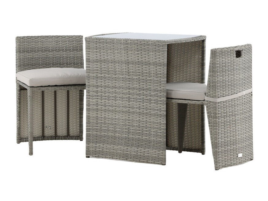 Balkona komplekts Dallas 3458 (Pelēks)