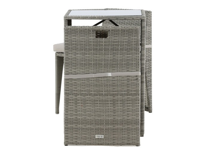 Balkona komplekts Dallas 3458 (Pelēks)