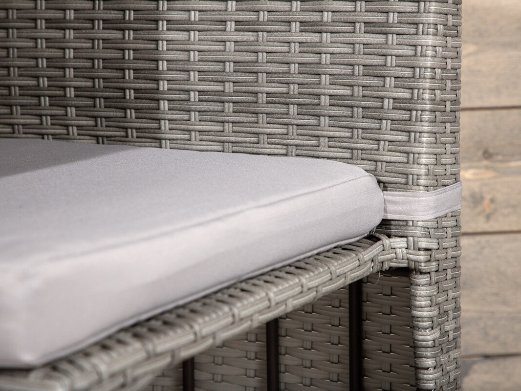 Balkona komplekts Dallas 3458 (Pelēks)