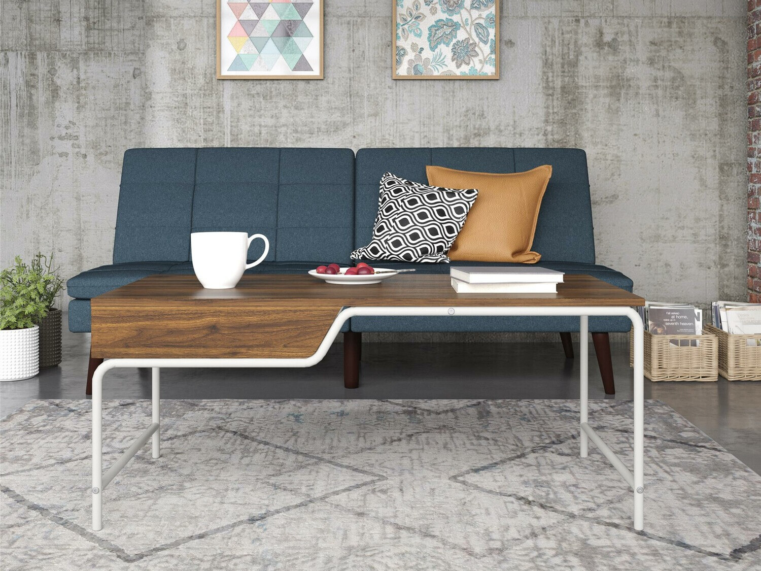 Žurnālu galdiņš Novogratz 181