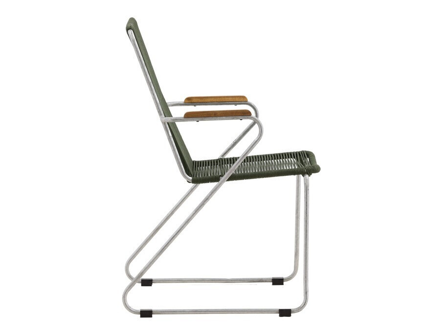 Dārza krēsls Dallas 3463 (Zaļš + Sudraba)