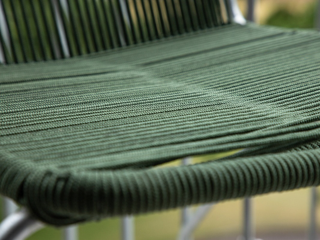 Dārza krēsls Dallas 3463 (Zaļš + Sudraba)