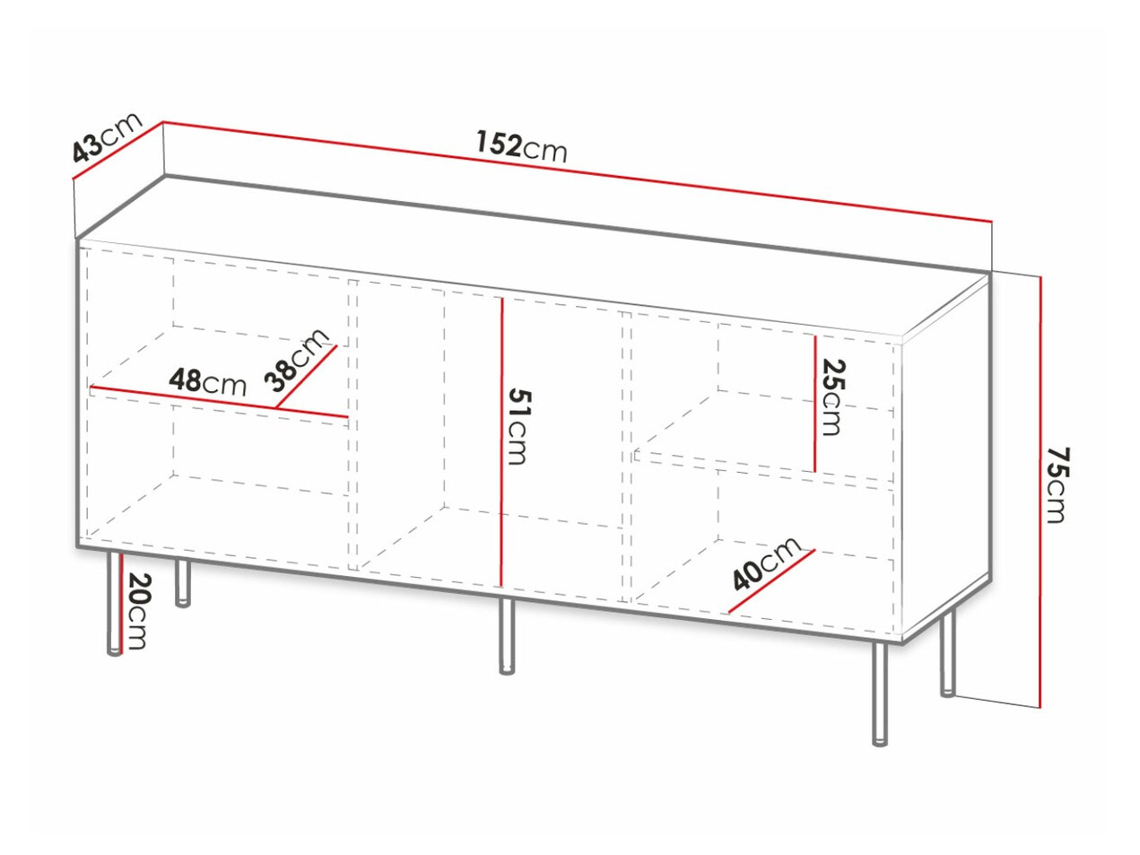 Шкафчик Lorelbo 100 (Дуб вотан + Чёрный)