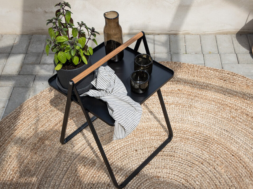 Dārza galdiņš Dallas 3467 (Melns)