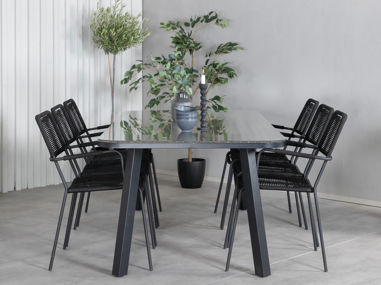 Galds un krēslu komplekts Dallas 2934